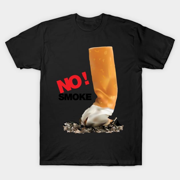 No Smoking T-Shirt by Houmate 